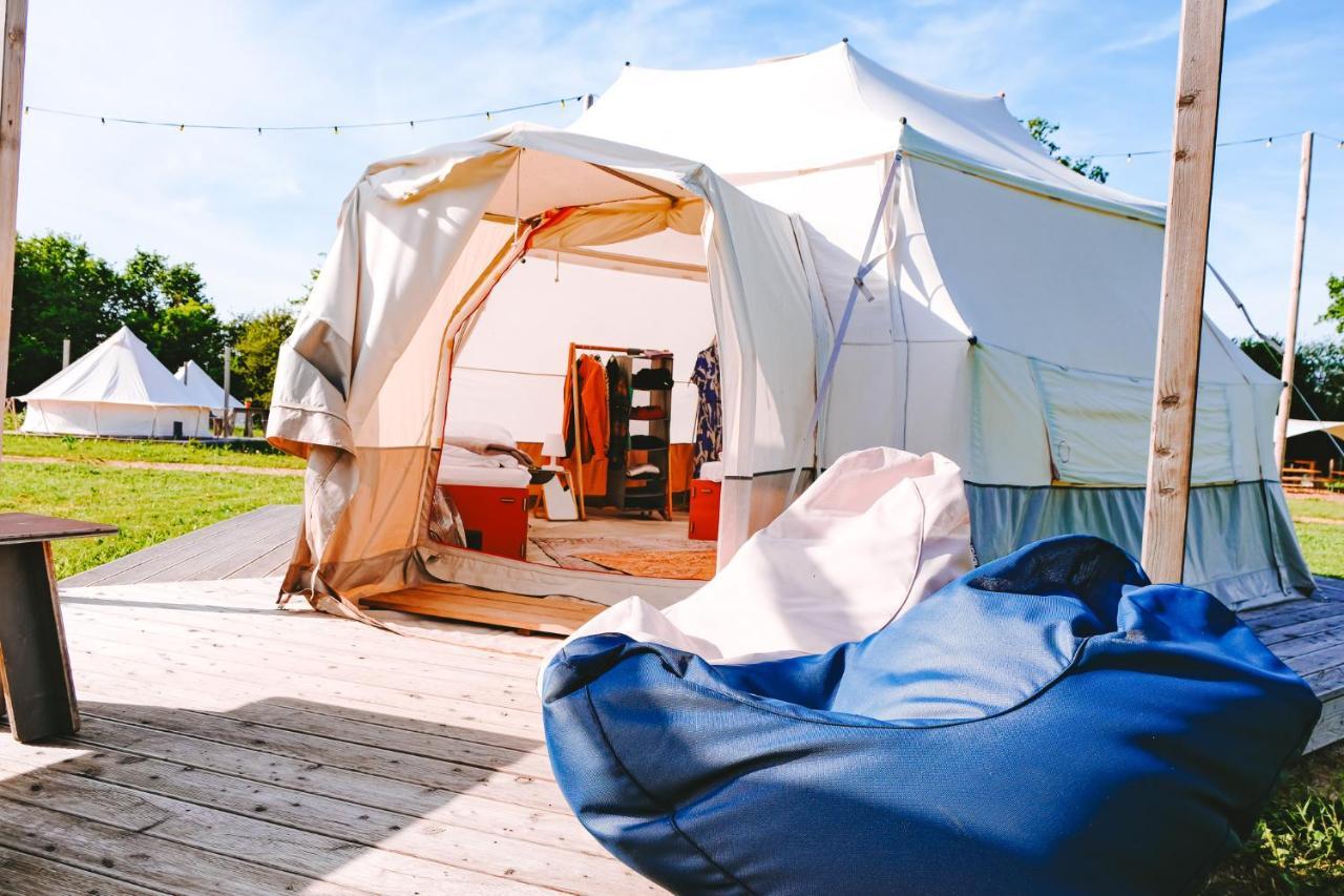 Domo Camp - Nature Glamping Hof Viehbrook Hotel Rendswuhren Luaran gambar