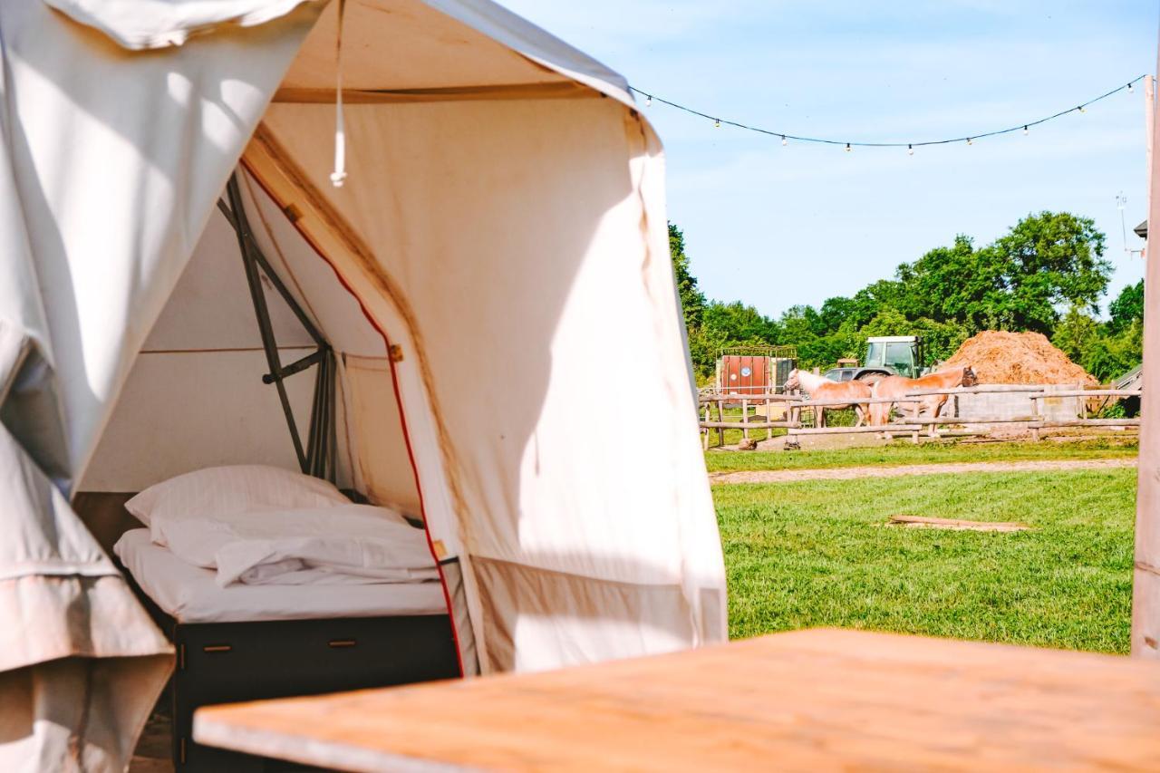 Domo Camp - Nature Glamping Hof Viehbrook Hotel Rendswuhren Luaran gambar