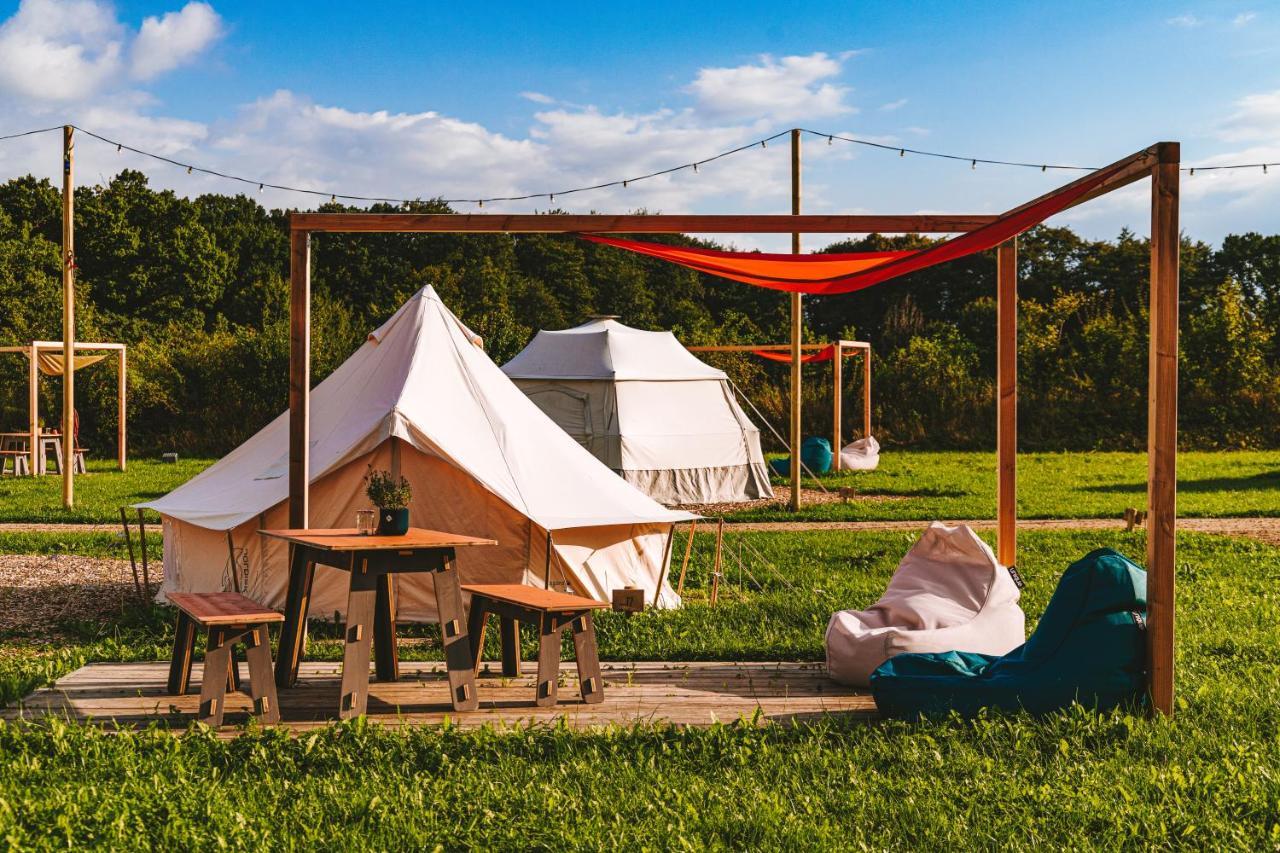Domo Camp - Nature Glamping Hof Viehbrook Hotel Rendswuhren Luaran gambar