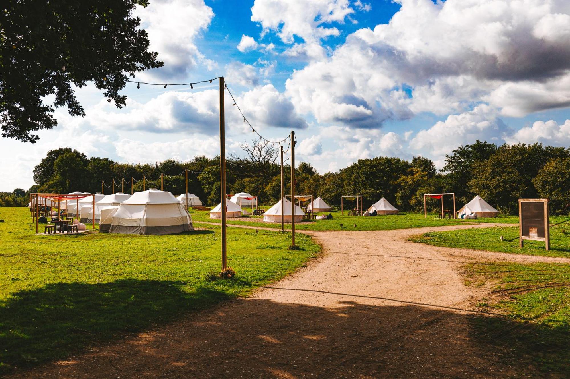 Domo Camp - Nature Glamping Hof Viehbrook Hotel Rendswuhren Luaran gambar